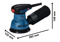 BOSCH GEX 125 Eksantrİk Zimpara