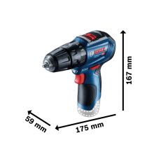 Bosch GSB 12V-30 Akülü Darbeli Vidalama 06019G9100