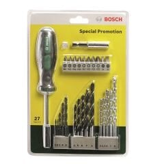 Bosch Promo 27 Parça Delme ve Vidalama Seti