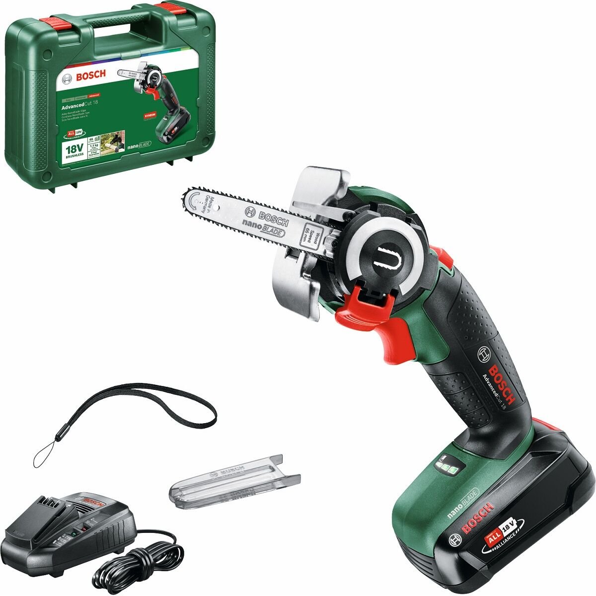 Bosch Advanced Cut 18V 2,5Ah Akülü Nanoblade Testere 06033D5101