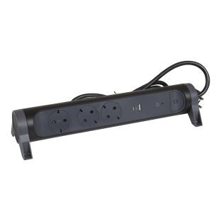 MULTISCH 3X2P+T PF USB 1.5M N