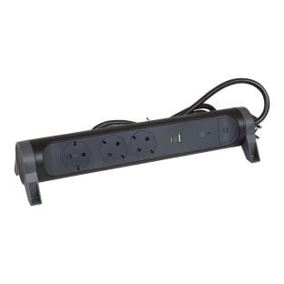 MULTISCH 3X2P+T PF USB 1.5M N
