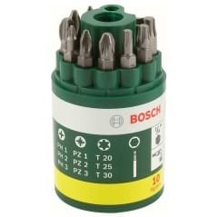 Bosch DIY 10 Parçalı Vidalama Ucu Seti (PH+PZ+T)