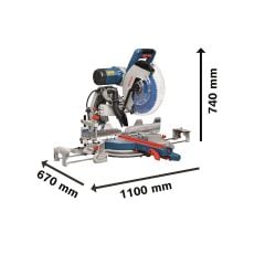 Bosch Professional GCM 12 GDL Gönye Kesme Makinesi 0601B23600