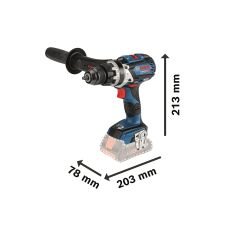 BOSCH GSB 18V-110C AKÜLÜ DARBELİ VİDALAMA SOLO 06019G030A