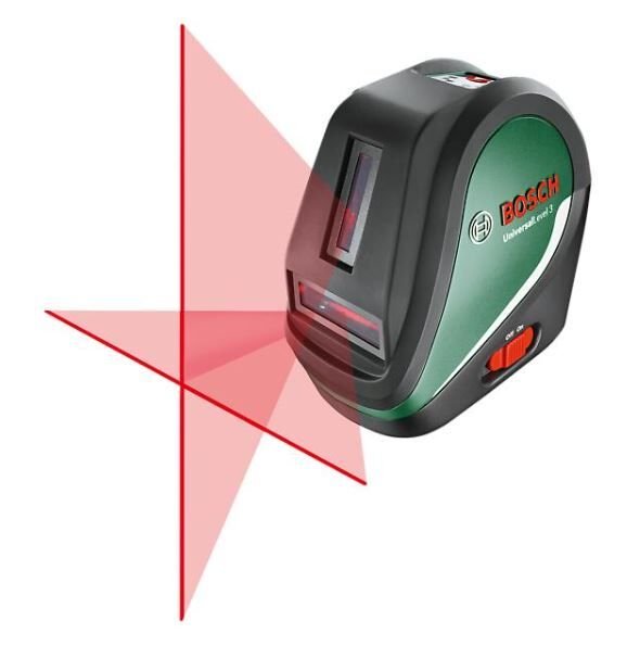 Bosch Universal Level 3 Artı Çizgi Lazer Hizalama+Tripod 10mtr