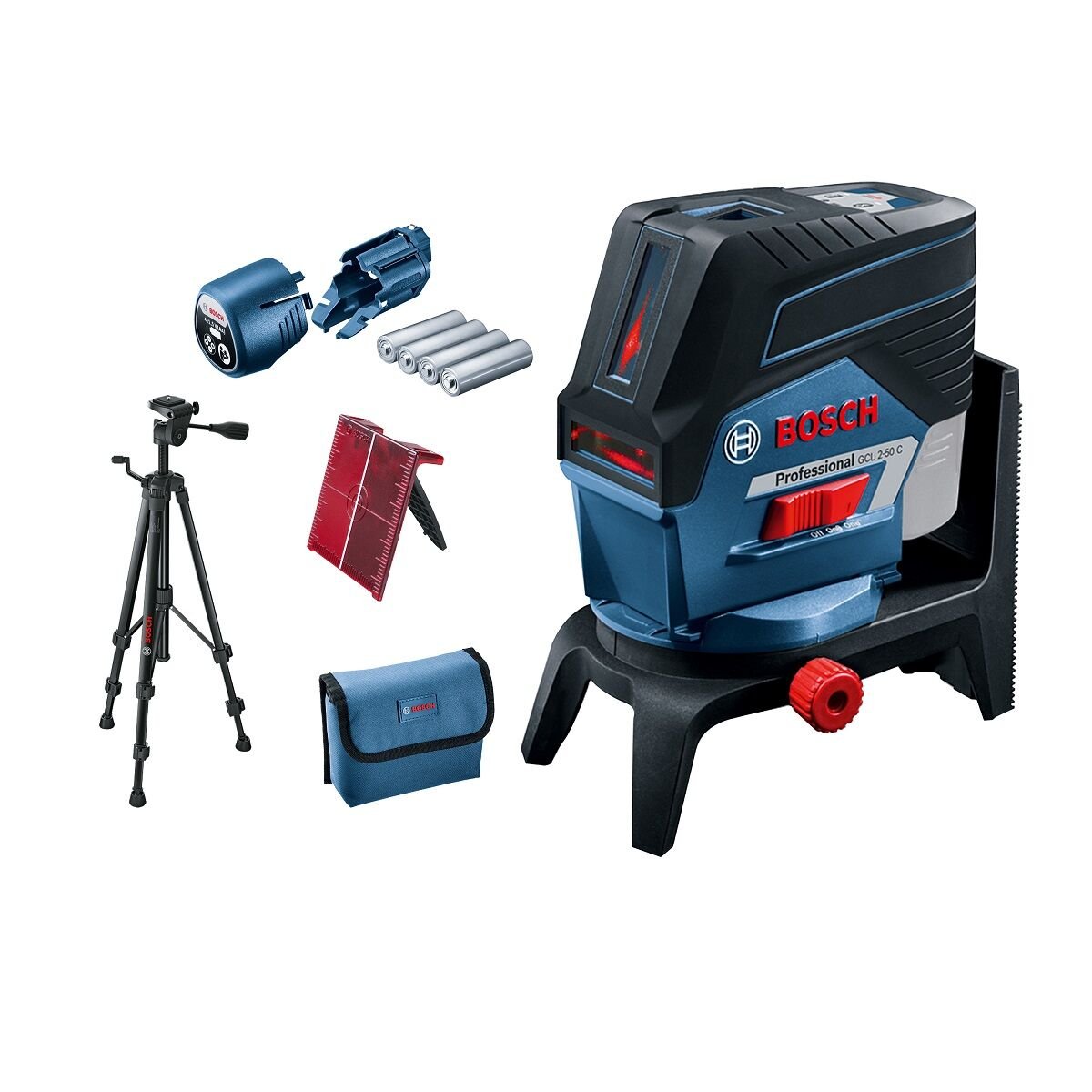 Bosch GCL 2-50 C + BT 150 Lazer Hizalama Seti 0601066G02