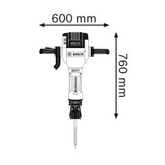 BOSCH GSH 27  VC KIRICI 061130A000