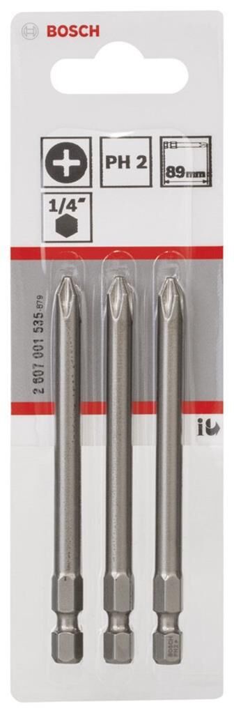 ExtraHard Vidalama Ucu PH2*89 mm 3'lü
