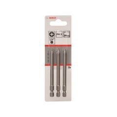 BOSCH EXTRA HARD VİDALAMA UCU PH2*89 MM 3'LÜ 2607001535