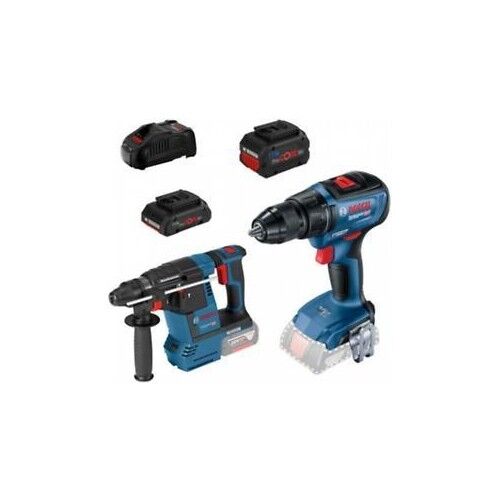 GSR 18V-50 + GBH 18V-26 1x 4,0 & 8,0 AH