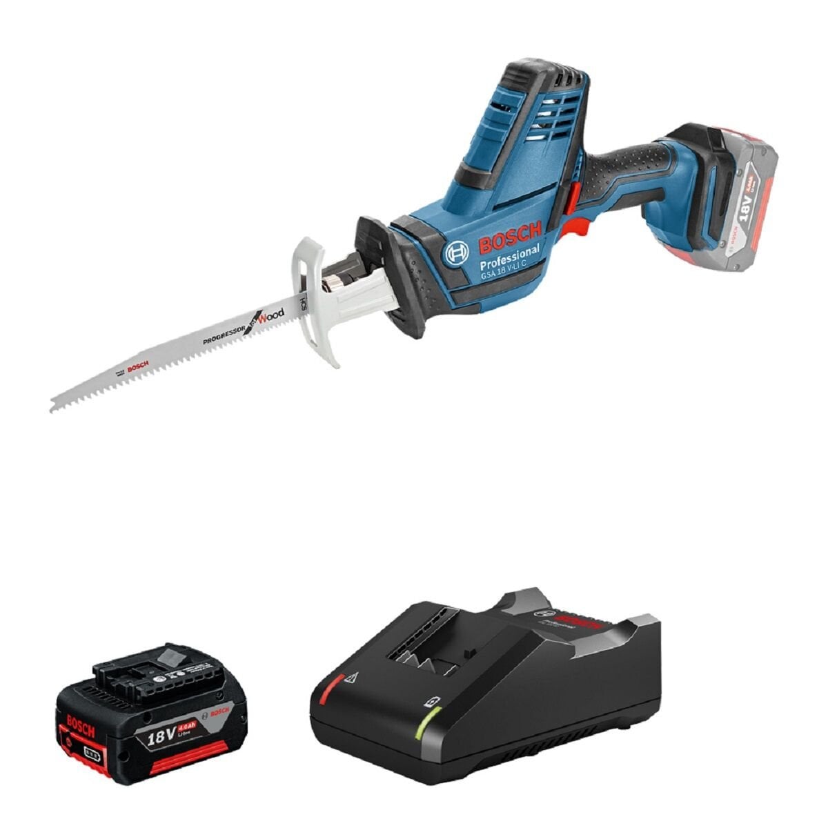 BOSCH PROFESYONEL GSA 18V-LI C AKÜLÜ TİLKİ KUYRUĞU TESTERE 0615990M3Y