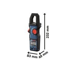 BOSCH GMC 600-15 PENS AMPERMETRE 0601077600