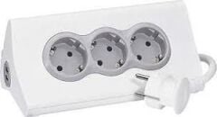 Legrand Tab Sup SCH 3X2P+E 2USB 1,5m Beyaz | 694810