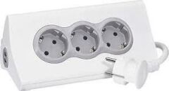 Legrand Tab Sup SCH 3X2P+E 2USB 1,5m Beyaz | 694810