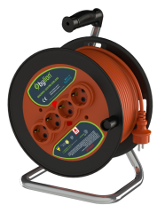 BYLION PMK-50325-F PLS BOBİN Ã˜280 IP20 F TYPE (SCHUKO) 3G2,5 50M TURUNCU KABLO