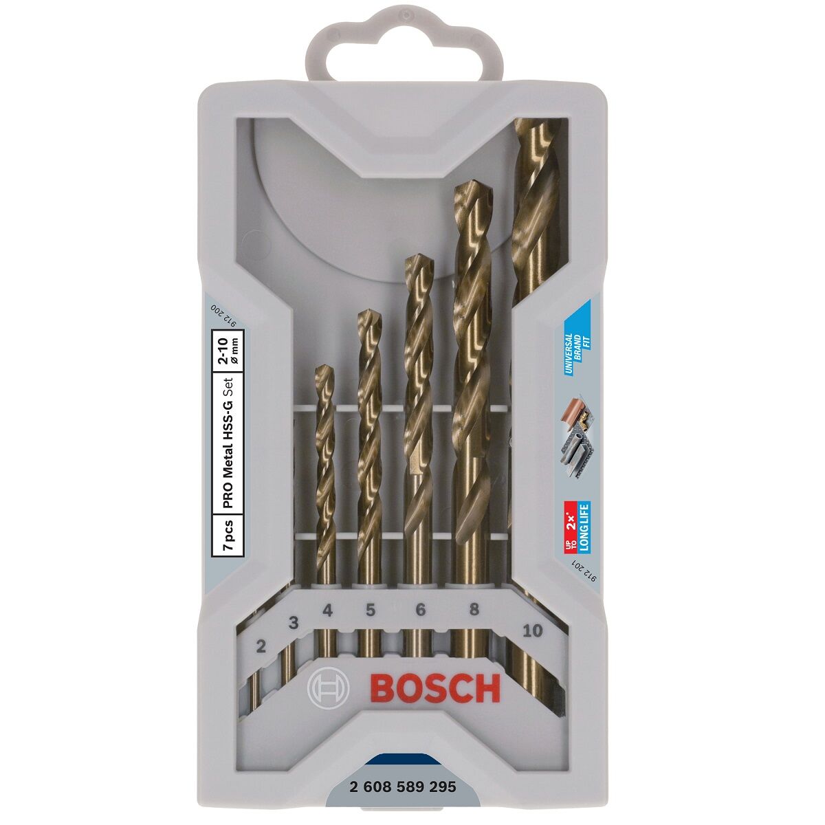 Bosch HSS-G Metal Matkap Ucu Seti 7'li 2608589295