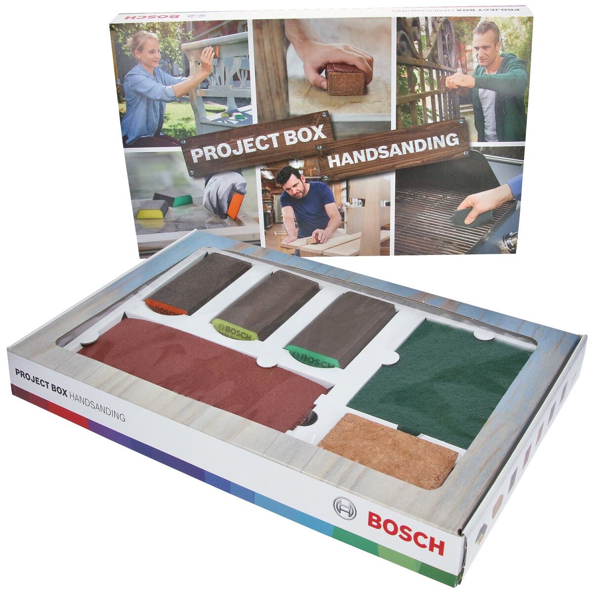 Bosch Elle Zımparalama Proje Seti 2607011376