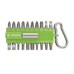 Bosch DIY-P 21 Parça Vidalama Ucu Seti (Yeşil)