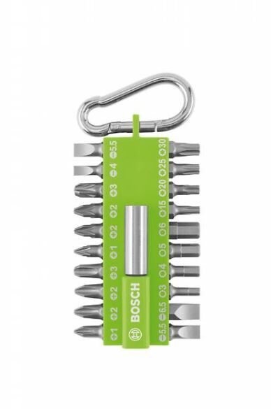 Bosch DIY-P 21 Parça Vidalama Ucu Seti (Yeşil)