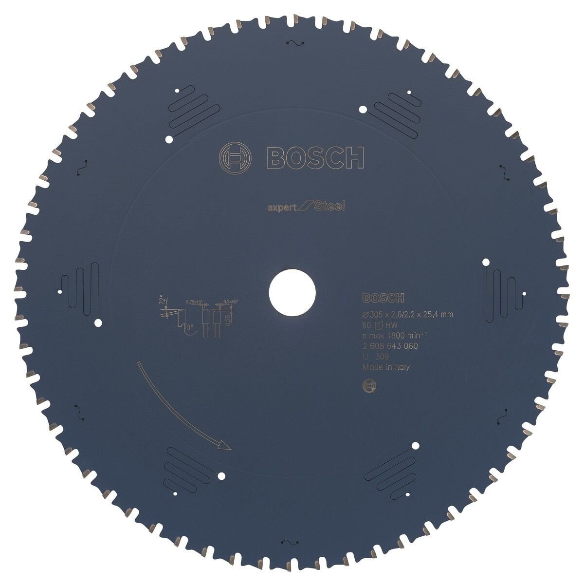 Bosch Expert Daire Testere Bıçağı 305*25,40 mm 60 Diş 2608643060