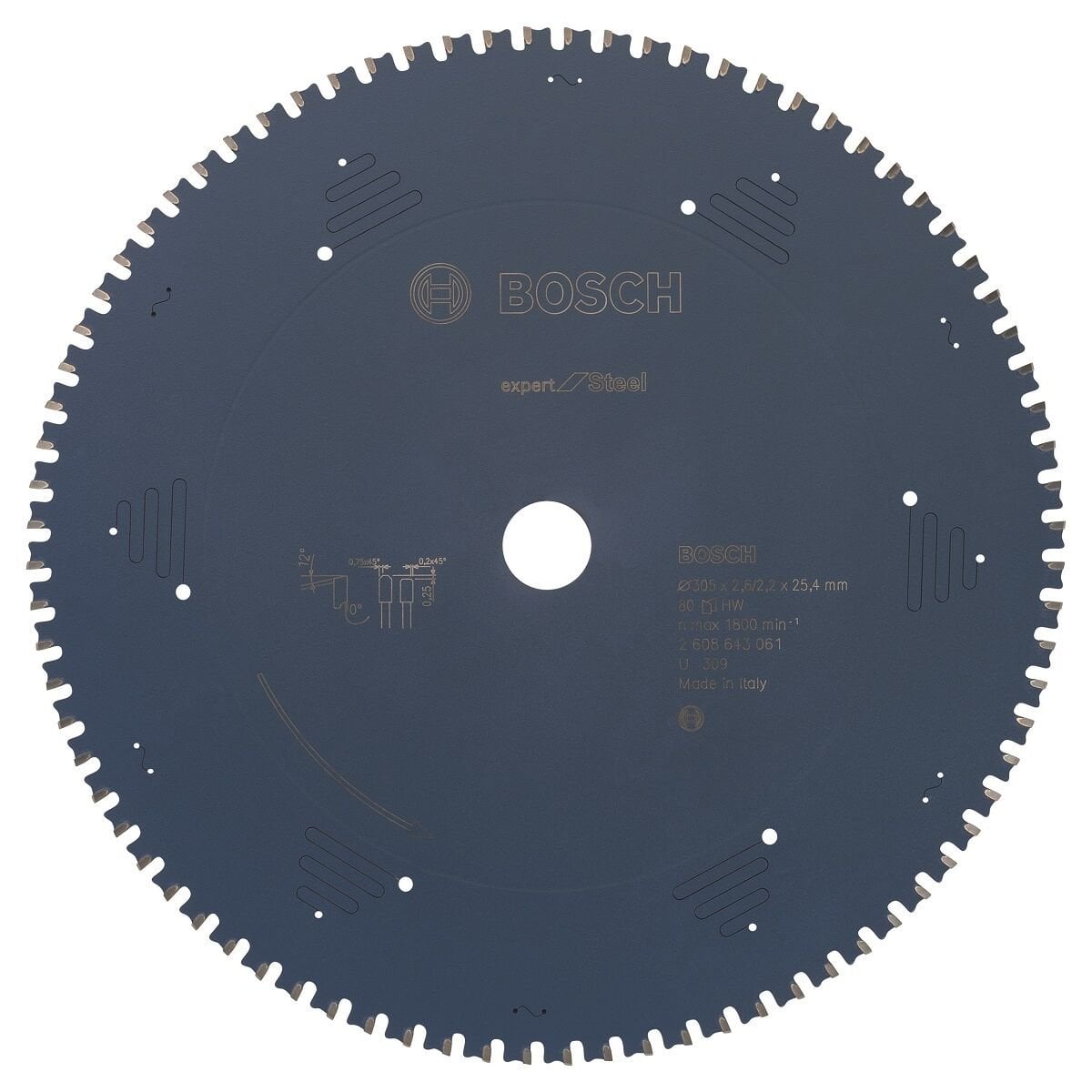 Bosch Expert Daire Testere Bıçağı 305*25,40 mm 80 Diş 2608643061
