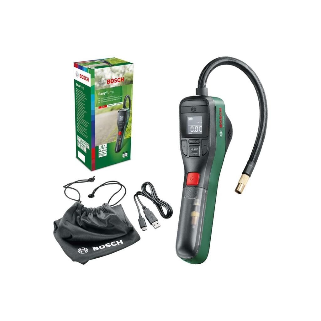 Bosch Easypump Akülü Hava Kompresörü 0603947000