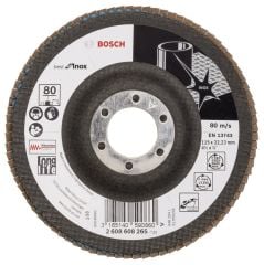 Bosch Flap Zımpara Diski 115 mm 80 K Best For İnox
