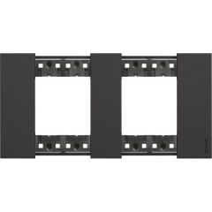 Polimer Plastik Çerçeve, 2+2M, Siyah