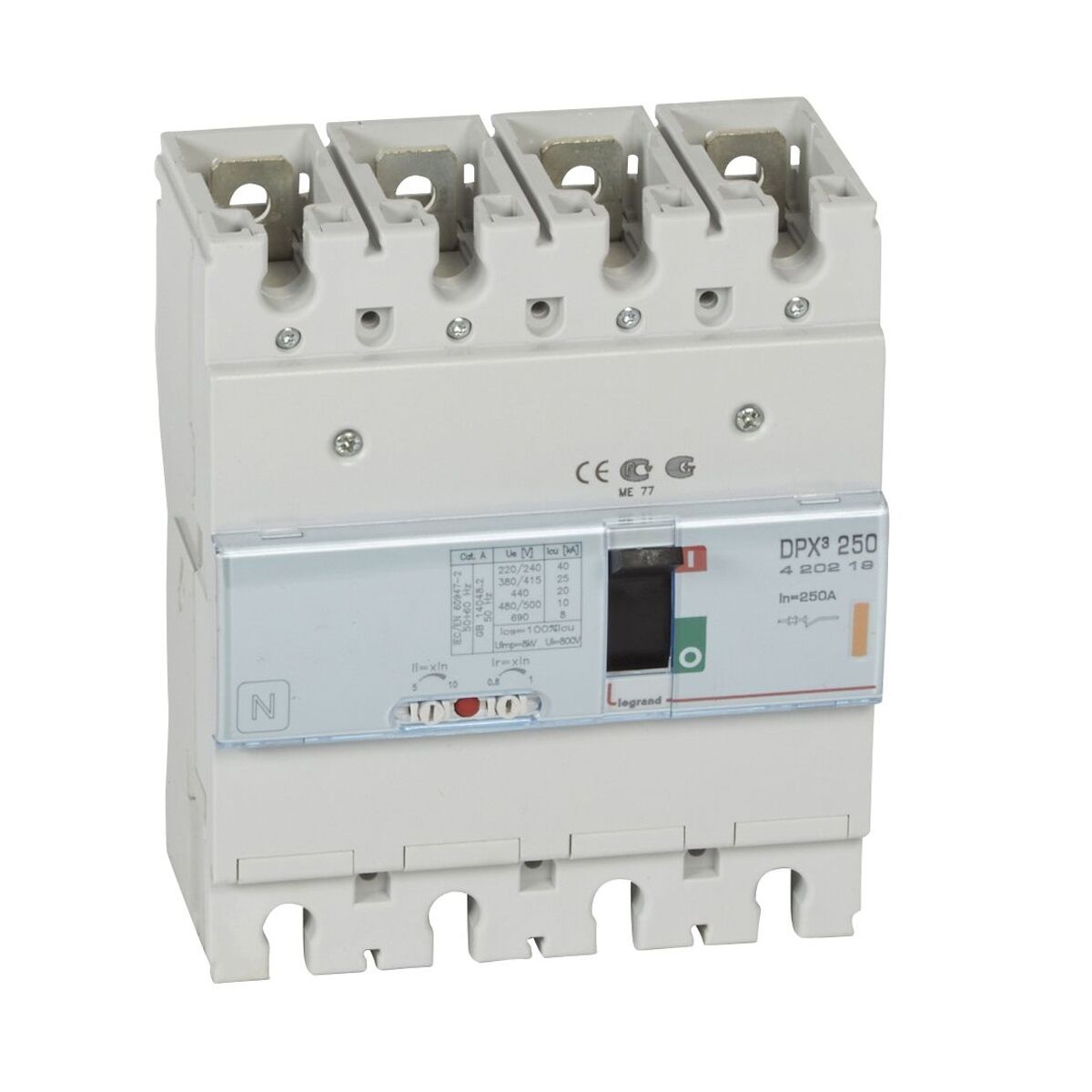 DPX 4X250A 25KA KOPM.ŞALTE