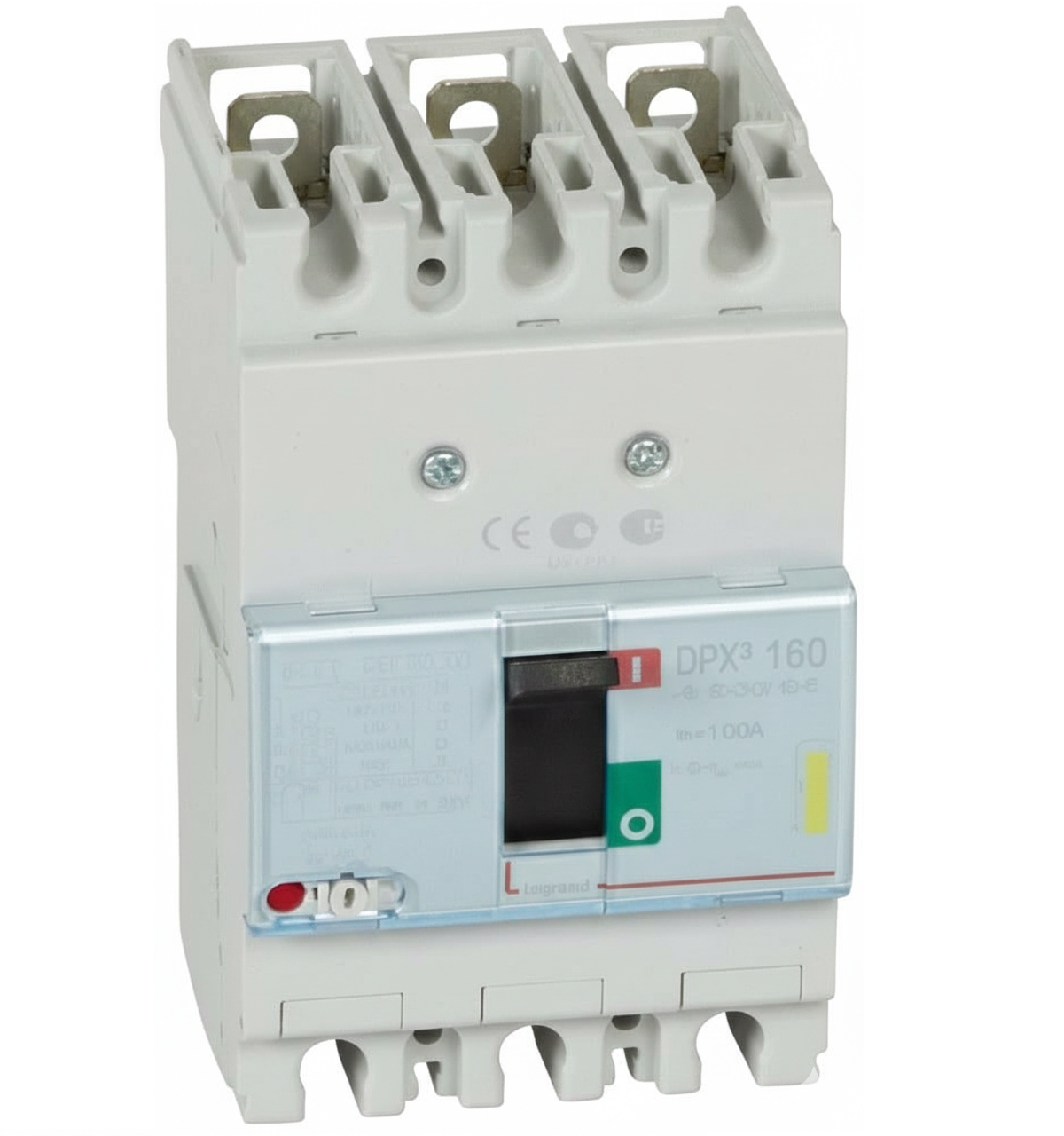 DPX³ 160serisi kompakt şalter 3 kutup Icu:16kA standart tip 100 Amper 400V AC