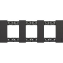 Polimer Plastik Çerçeve, 2+2+2M, Siyah