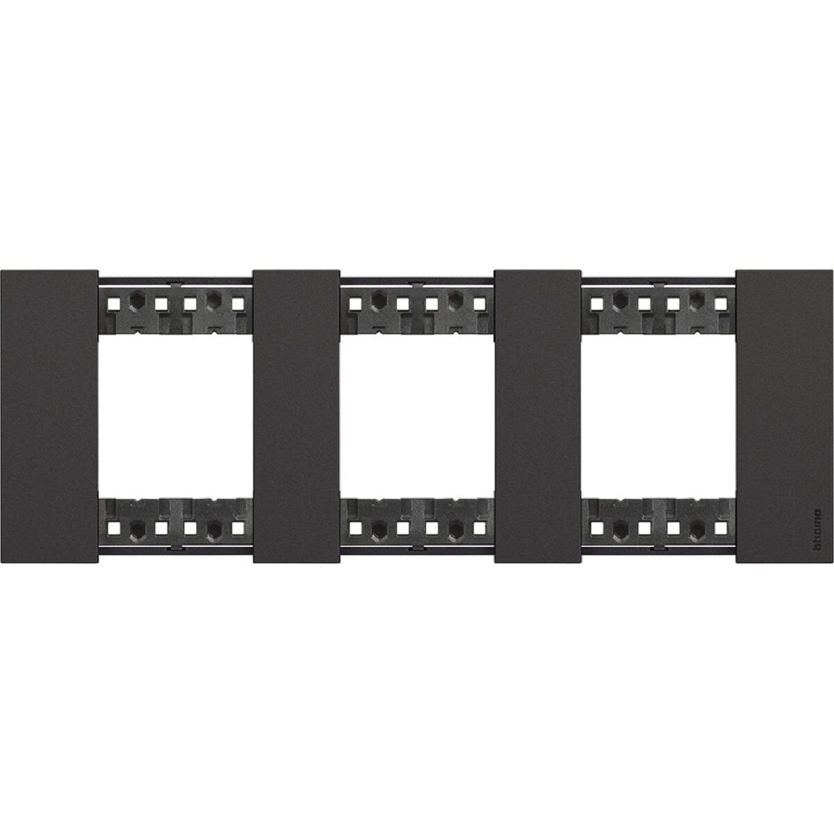 Polimer Plastik Çerçeve, 2+2+2M, Siyah