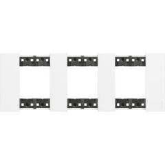 Polimer Plastik Çerçeve, 2+2+2M, Beyaz