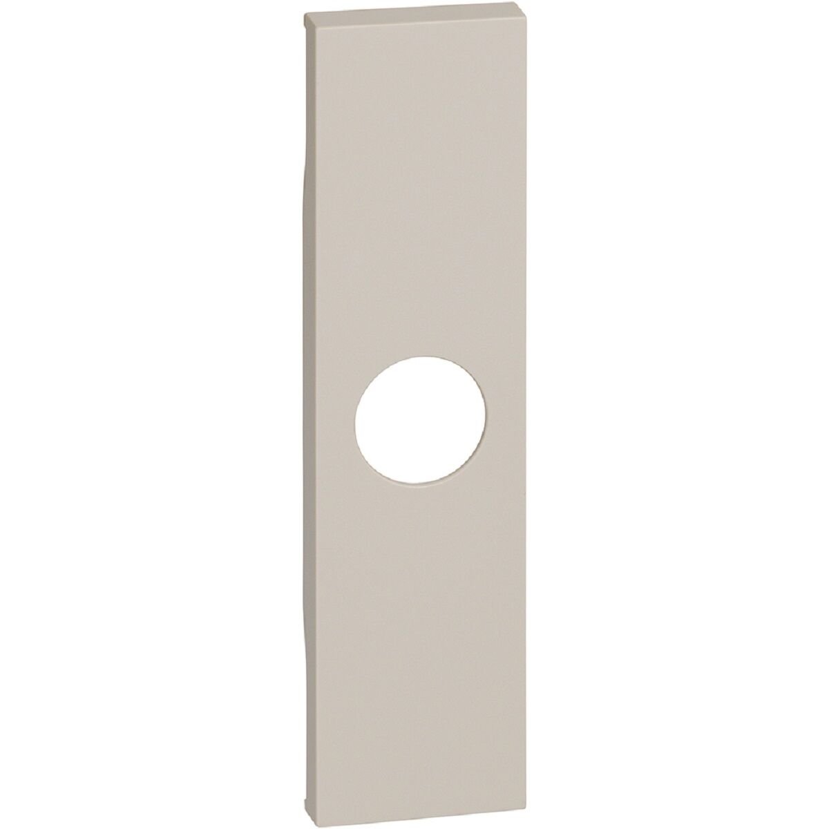 TV Prizi ve Kablo Çıkış Modülü İçin Kapak, 1M, Kum Beji