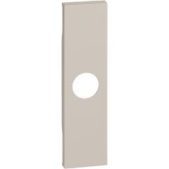 TV Prizi ve Kablo Çıkış Modülü İçin Kapak, 1M, Kum Beji