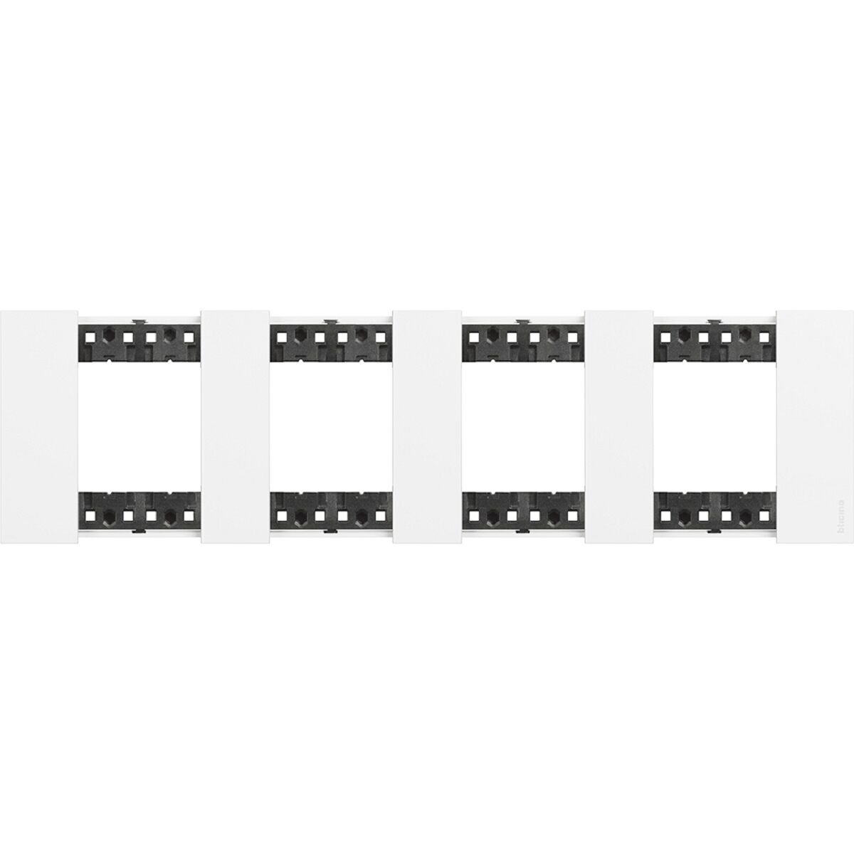 Polimer Plastik Çerçeve, 2+2+2+2M, Beyaz