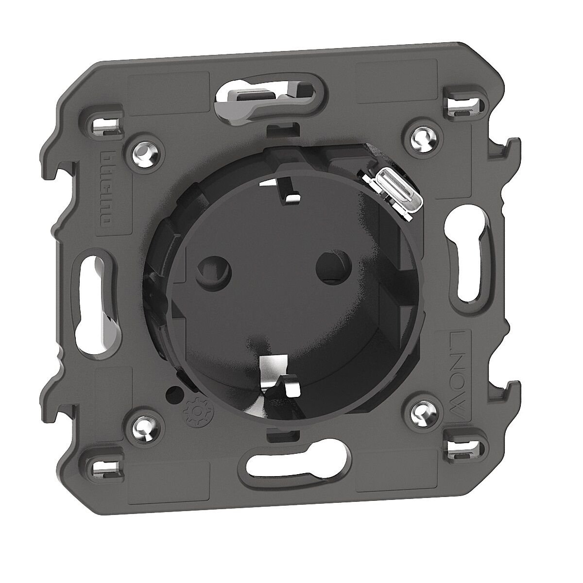 L.N. GER 2P+E,USB C,1,5A,SIYAH