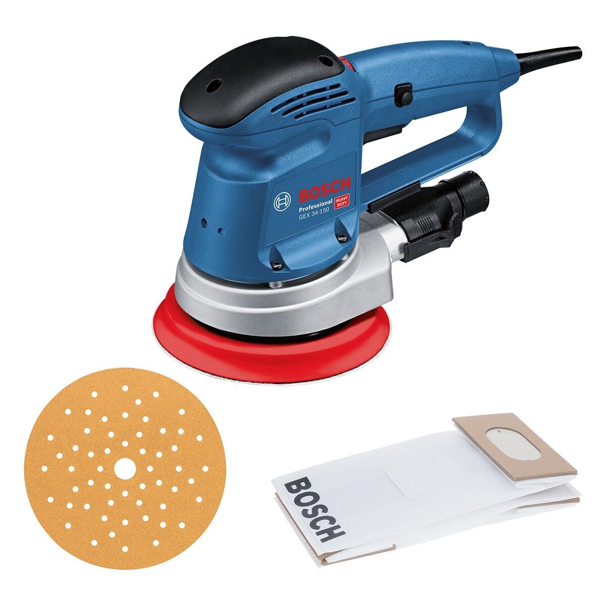 BOSCH GEX 34-150 Eksantrik Zımpara 0601372800