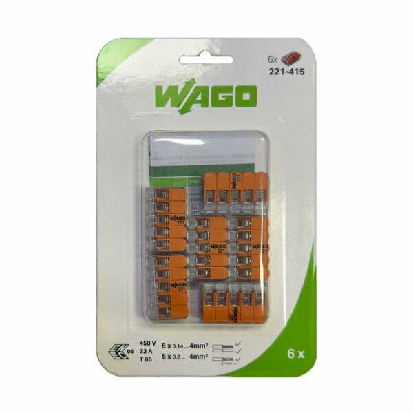 5X4 ÇOK AMAÇLI BUAT İÇİ KLEMENS (6 LI PAKET)