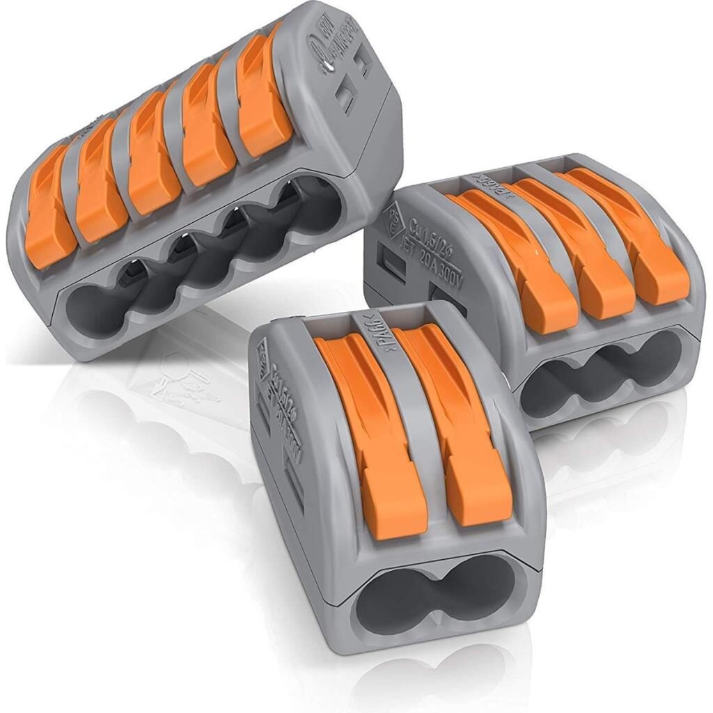 222-415 Buat Klemensi Classic 5x2,5 Mm²(1 Kutu 40 Adet)