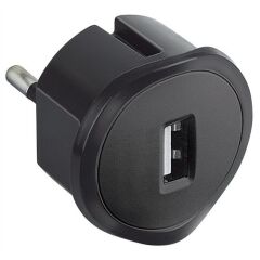 Legrand Usb Şarj Priz 1 Çıkış Siyah | 050681