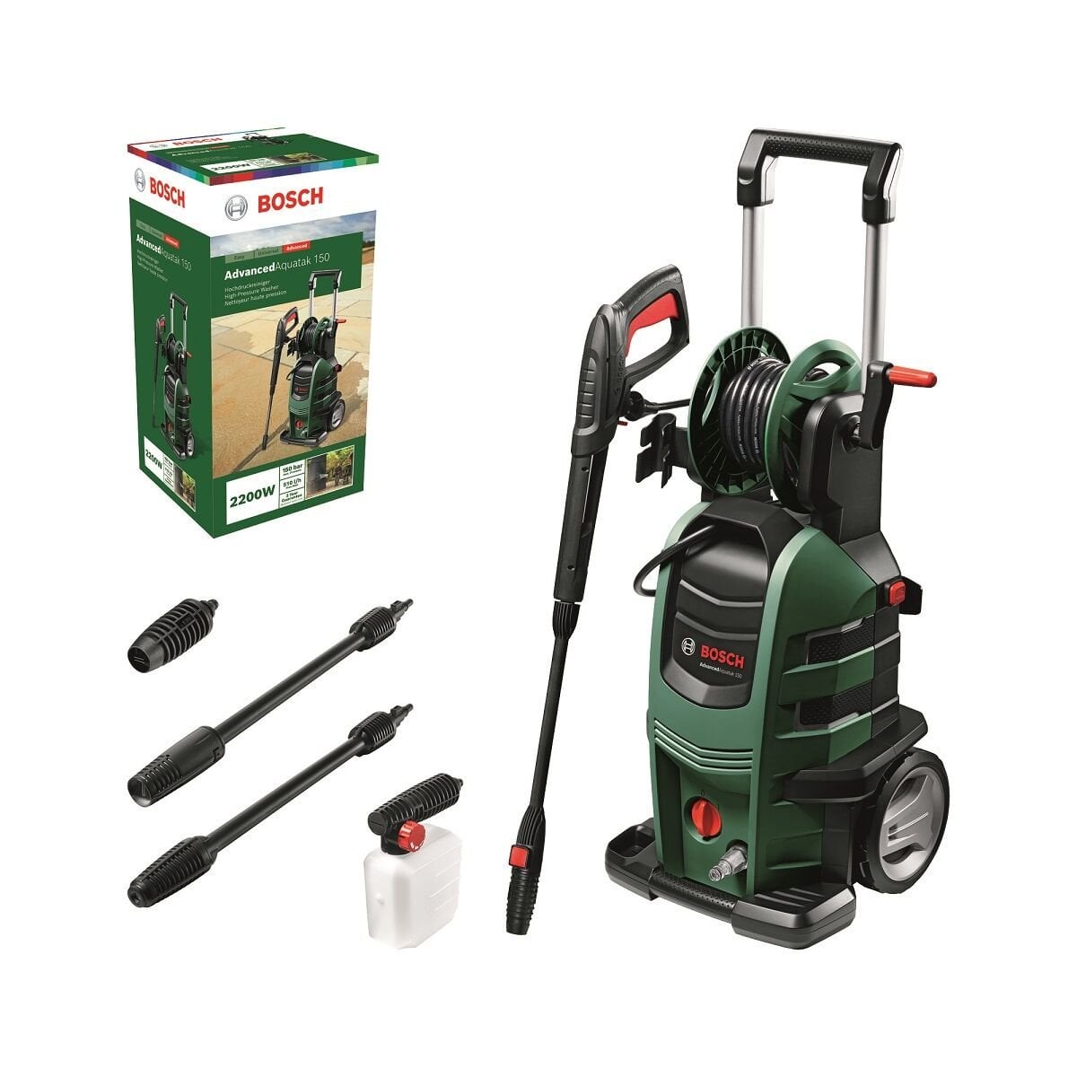 Bosch AdvancedAquatak 150 Yüksek Basınçlı Yıkama Makinesi 06008A7700