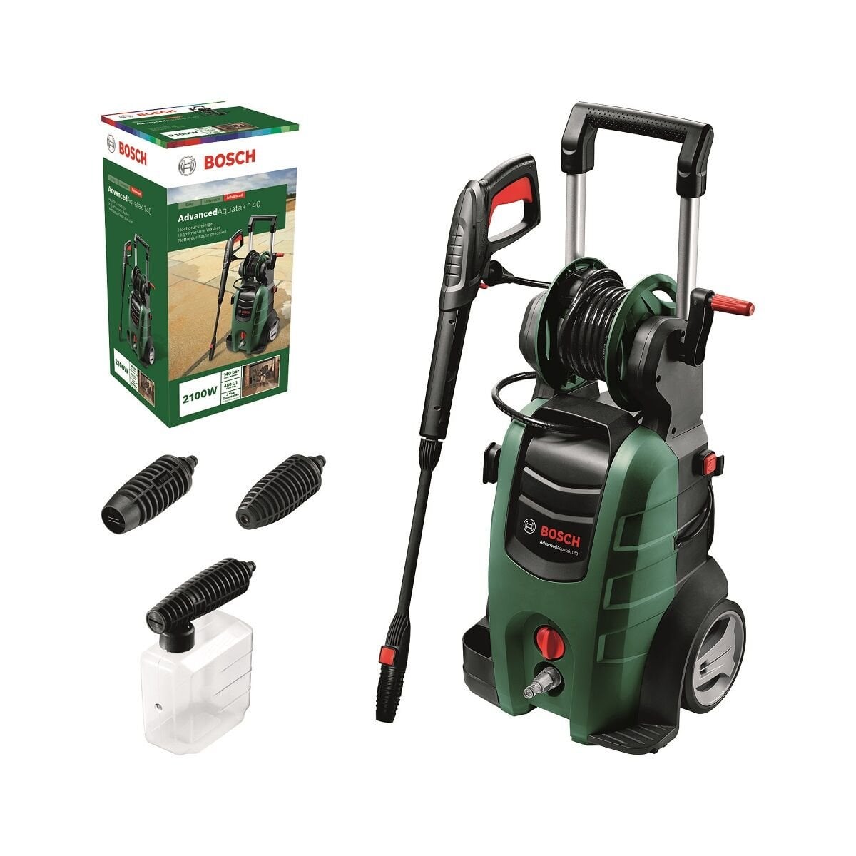 Bosch Advanced Aquatak 140 Yüksek Basınçlı Yıkama Makinesi 06008A7D00