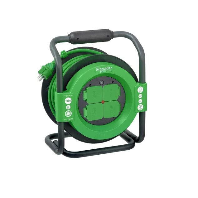 THORSMAN KLASİK TİP TOPRAKLI KABLO MAKARASI IP44  3X1,5MM 25 MT