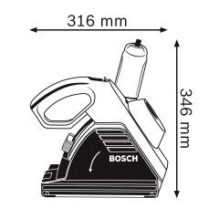 BOSCH GNF 35 CA KANAL AÇMA MAKİNESİ 0601621703