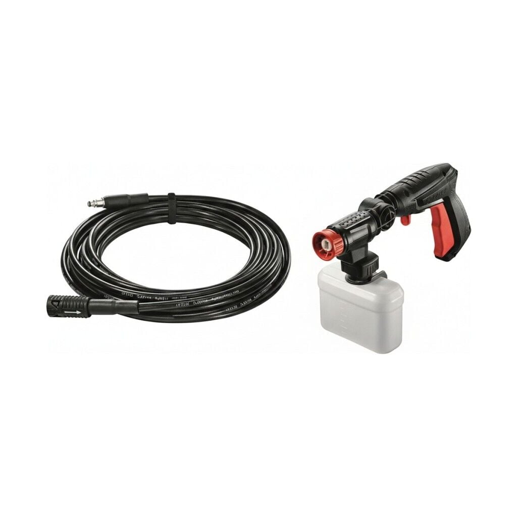 Basınçlı Yıkamalar Için Uzatma Hortumu (6M)+360° Temizlik Tabancası